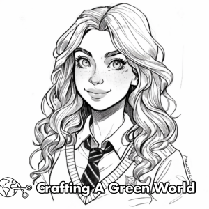 Ravenclaw Robe Coloring Ravenclaw Coloring Pages - Free & Printable!