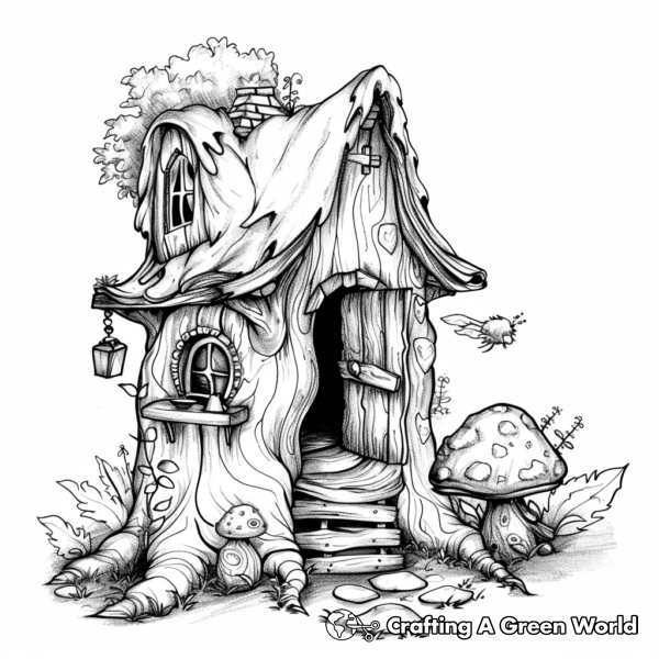 Fairy Garden Coloring Pages - Free & Printable!