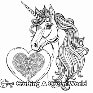 Rainbow Heart Coloring Pages - Free & Printable!