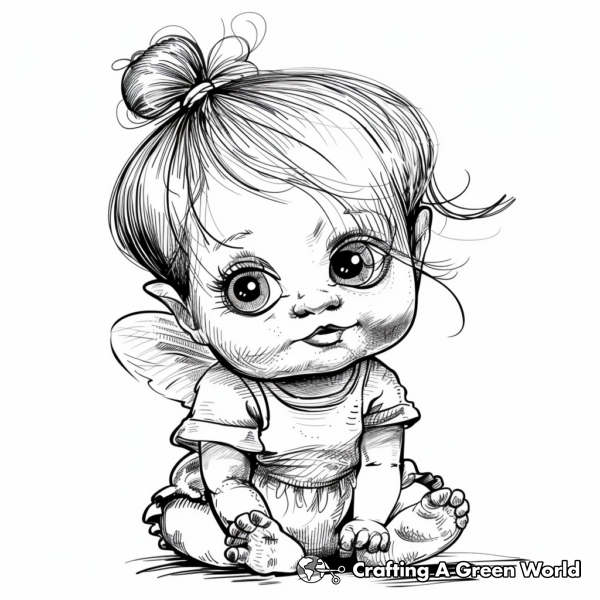 Baby Doll Coloring Pages - Free & Printable!