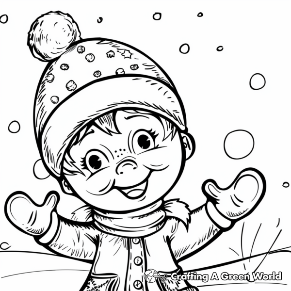 Holiday Cards Coloring Pages - Free &amp; Printable!