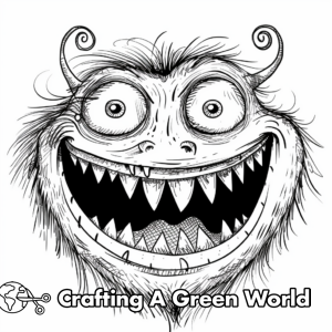 Silly Faces Coloring Pages - Free &amp; Printable!