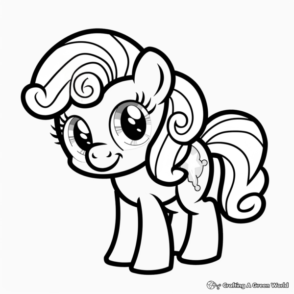 Pinkie Pie Coloring Pages - Free &amp; Printable!