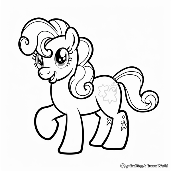 Pinkie Pie Coloring Pages - Free &amp; Printable!