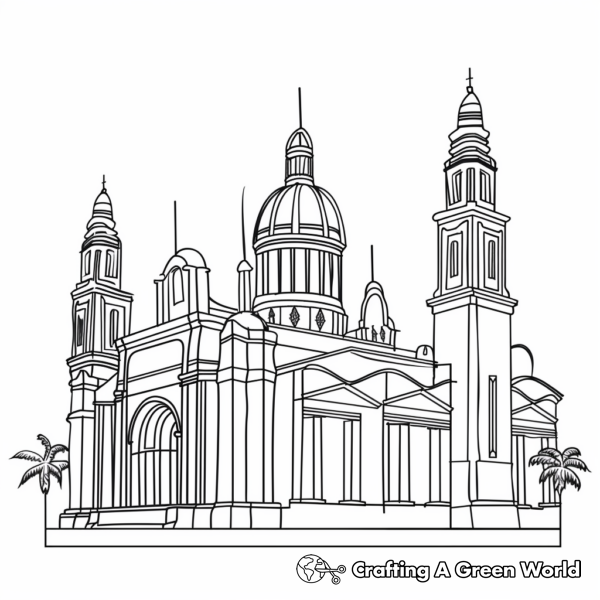 Cuba Coloring Pages - Free &amp; Printable!