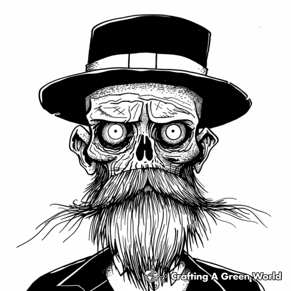 Historically Infamous Jack the Ripper Coloring Pages 1
