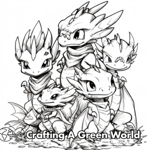 Icewing Colorable Icewing Coloring Pages - Free & Printable!