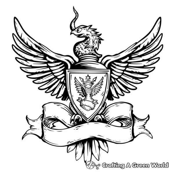 Gryffindor Coloring Pages - Free &amp; Printable!