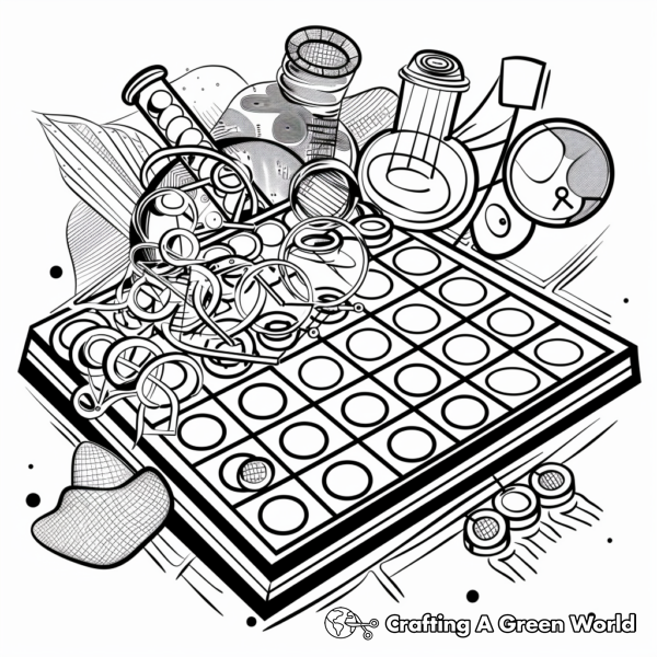 Interesting Periodic Table Coloring Pages 1