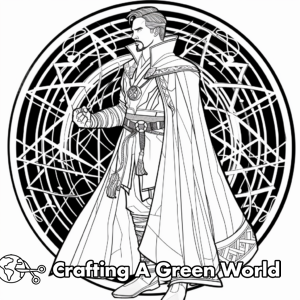 Doctor Strange Coloring Pages - Free &amp; Printable!