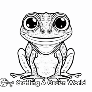 Gekko Coloring Pages - Free &amp; Printable!