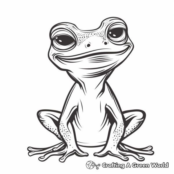 Gekko Coloring Pages - Free &amp; Printable!