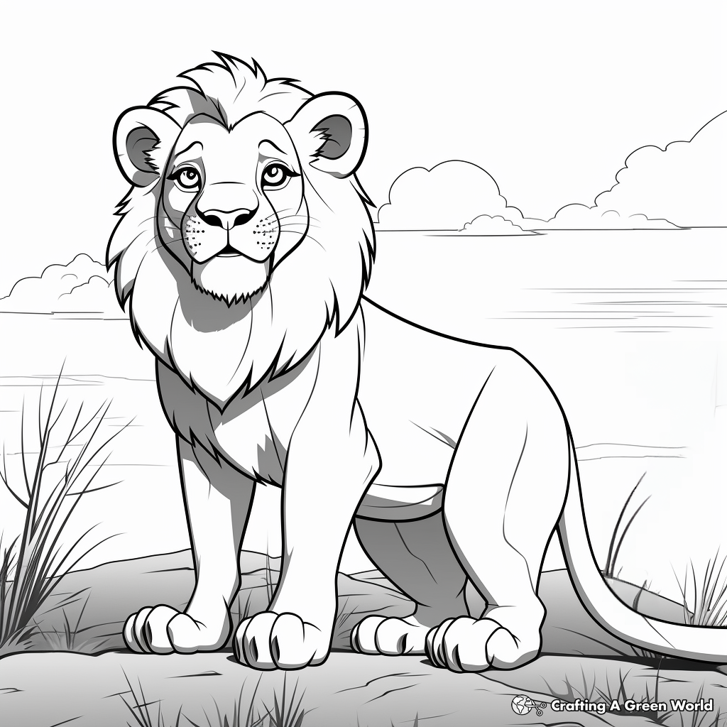 Cartoon Animals Coloring Pages - Free & Printable!