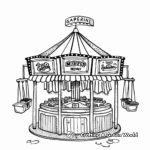 Midway Game Booths Coloring Pages 3