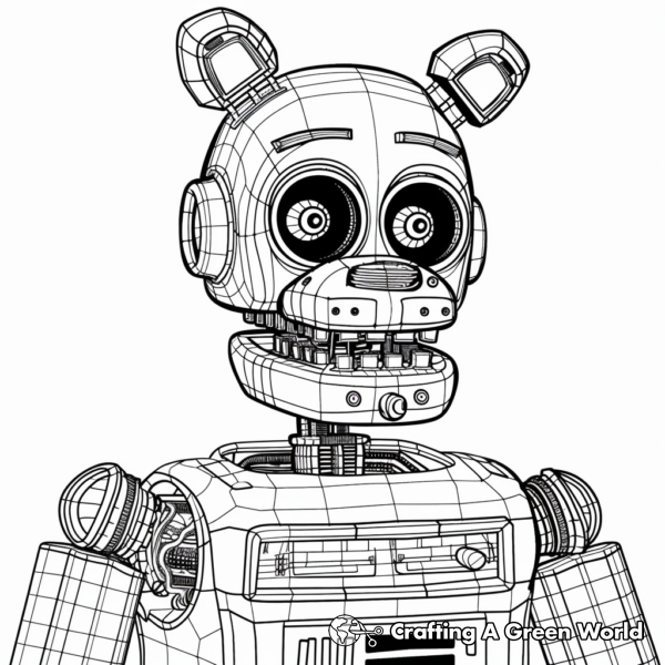 FNAF Coloring Pages - Free & Printable!