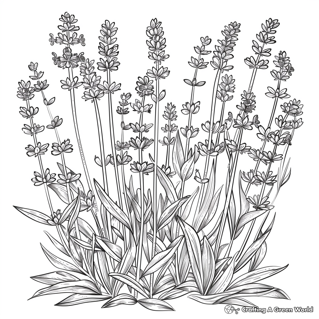 Herb Coloring Pages 2025 