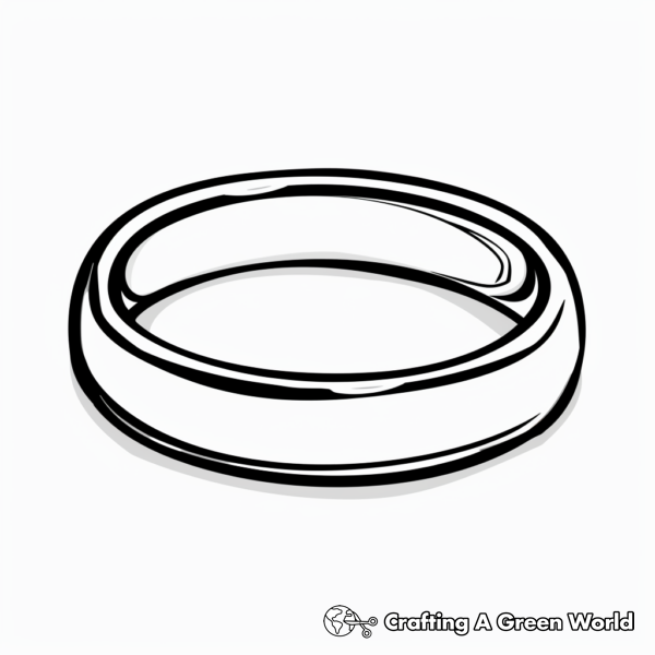 Flower Ring Coloring Page Creative Printable Art For All Ages