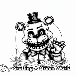 FNAF Coloring Pages - Free &amp; Printable!