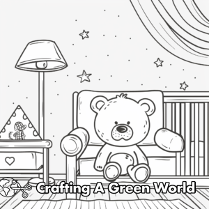 Room Coloring Pages - Free & Printable!