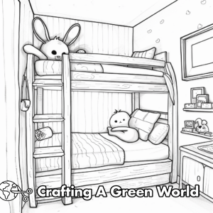 Room Coloring Pages - Free & Printable!