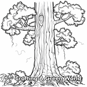 Tree Coloring Pages - Free &amp; Printable!
