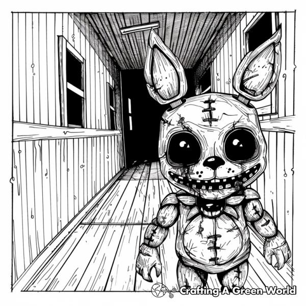 FNAF Coloring Pages - Free & Printable!