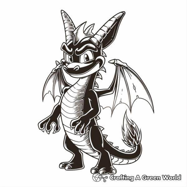 Spyro Coloring Pages - Free & Printable!