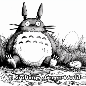 Totoro Coloring Pages - Free &amp; Printable!