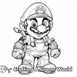 Super Mario Odyssey Coloring Pages - Free &amp; Printable!