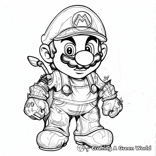 Super Mario Odyssey Coloring Pages - Free & Printable!