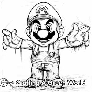 Super Mario Odyssey Coloring Pages - Free &amp; Printable!