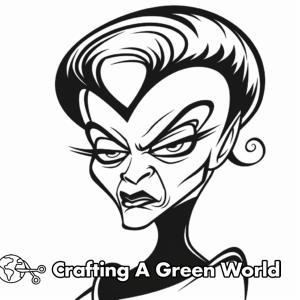 Disney Villain Coloring Pages - Free & Printable!