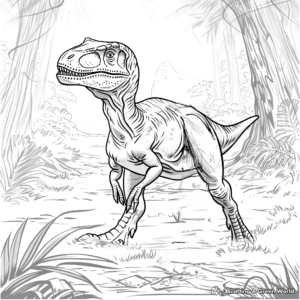 Blue Raptor Jurassic World Blue Coloring Pages - Free &amp; Printable!