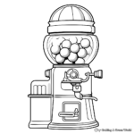 Bubble Gum Coloring Pages - Free &amp; Printable!