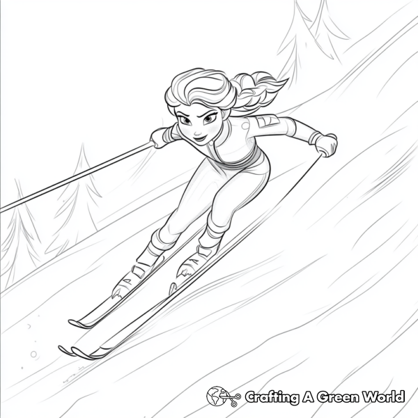 Frozen Christmas Coloring Pages - Free &amp; Printable!