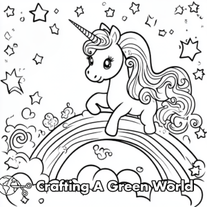Rainbow Coloring Pages - Free &amp; Printable!