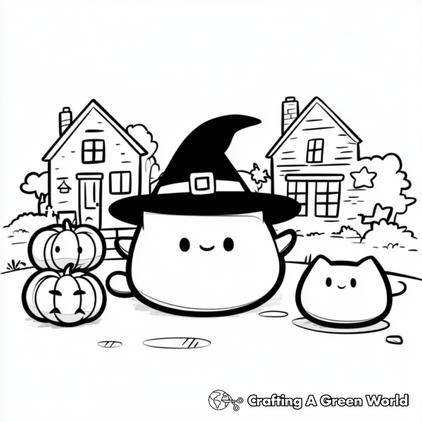 Halloween Squishmallow Coloring Pages - Free & Printable!