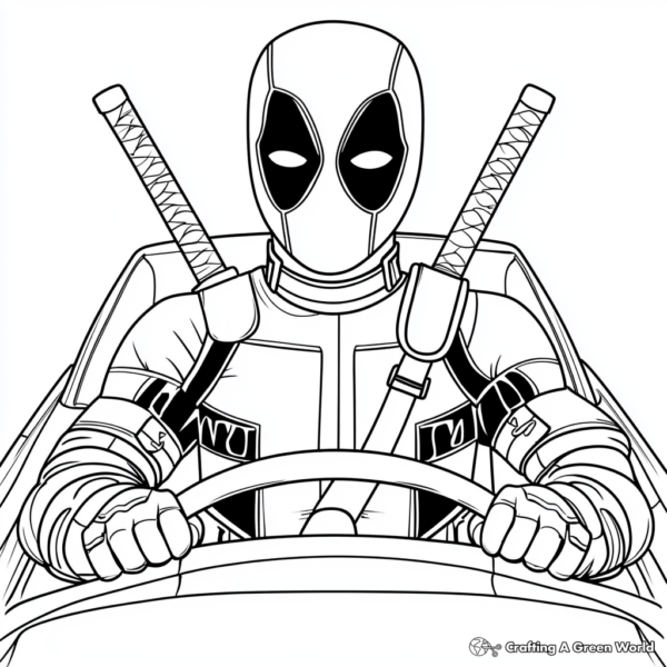 Deadpool Coloring Pages - Free & Printable!