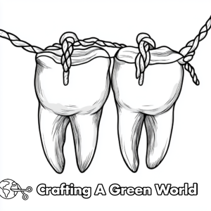 Tooth Coloring Pages - Free & Printable!