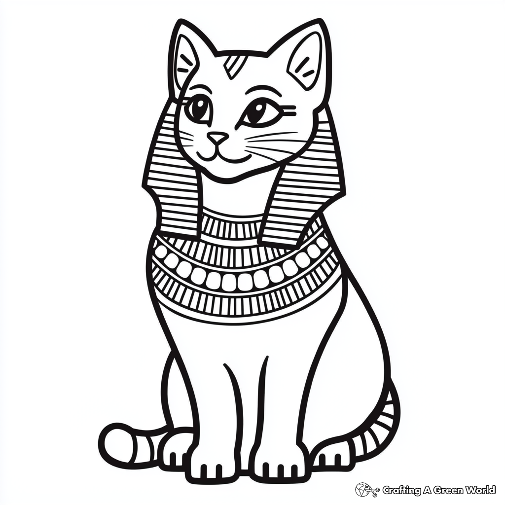 Cat Coloring Pages - Free &amp; Printable!