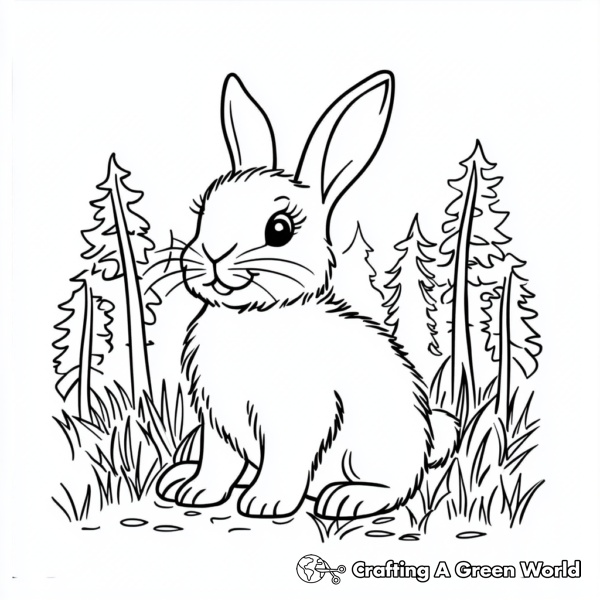 Bunny Coloring Pages For Adults - Free & Printable!