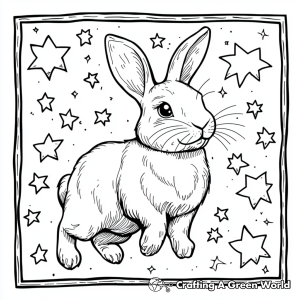Bunny Coloring Pages For Adults - Free & Printable!