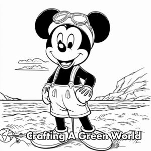 Mickey Mouse Coloring Pages - Free & Printable!