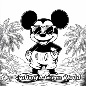 Mickey Mouse Coloring Pages - Free & Printable!