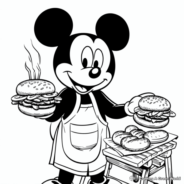 Mickey Mouse Coloring Pages - Free & Printable!