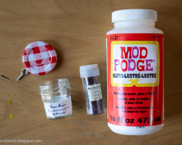 Mini Bon Maman Jam Jar Ornament