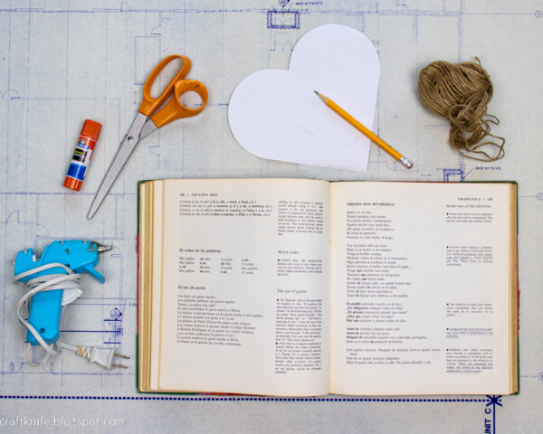 paper hearts materials