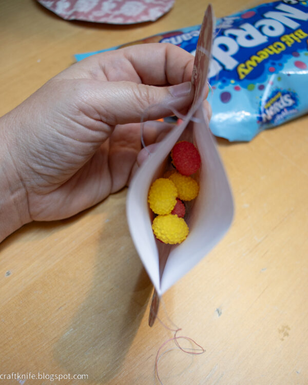 Treat-Filled Paper Easter Eggs
