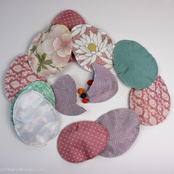 Treat-Filled Paper Easter eggs