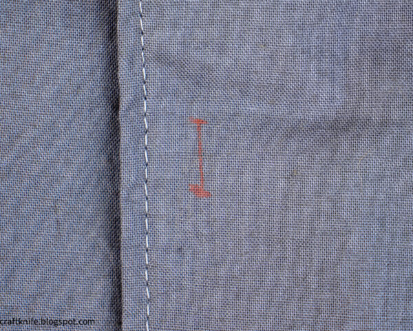 hand sew a buttonhole